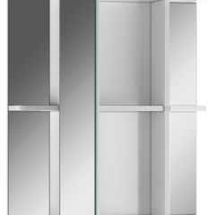 Шкаф-зеркало Норма 2-60 левый АЙСБЕРГ (DA1611HZ) в Приобье - priobie.mebel24.online | фото 2
