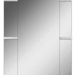Шкаф-зеркало Норма 2-60 левый АЙСБЕРГ (DA1611HZ) в Приобье - priobie.mebel24.online | фото 4