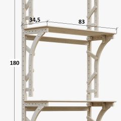 Система  хранения  Конструктор Арт. СХ3-1 в Приобье - priobie.mebel24.online | фото 2