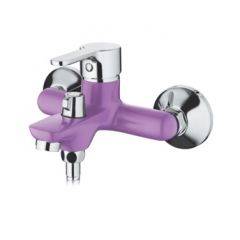 Смеситель для ванны Accoona A6367S фиолетовый в Приобье - priobie.mebel24.online | фото 1