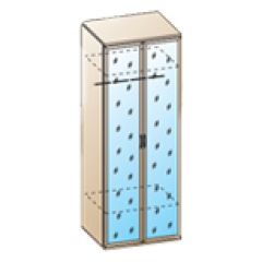 Спальня Карина композиция 6 (Снежный Ясень) в Приобье - priobie.mebel24.online | фото 3
