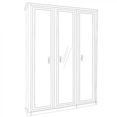 Спальня модульная Мокко (серый камень) в Приобье - priobie.mebel24.online | фото 4