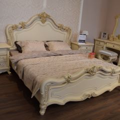 Спальный гарнитур Мона Лиза (крем) 1800 в Приобье - priobie.mebel24.online | фото 3