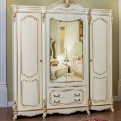 Спальный гарнитур Мона Лиза (крем) 1800 в Приобье - priobie.mebel24.online | фото 6