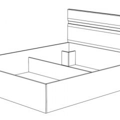 Спальный гарнитур Ненси (Венге/Белый глянец) в Приобье - priobie.mebel24.online | фото 3