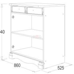 Спальный гарнитур Ольга-1Н (модульная) в Приобье - priobie.mebel24.online | фото 18