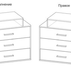 Спальный гарнитур Юнона (вариант-2) в Приобье - priobie.mebel24.online | фото 4