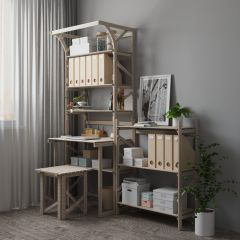 Стеллаж Конструктор Арт.С1000-1 в Приобье - priobie.mebel24.online | фото 4