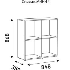 Стеллаж Мини 4 в Приобье - priobie.mebel24.online | фото 6