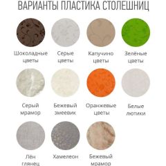Стол ломберный (ПЛАСТИК) без ящика раскладной в Приобье - priobie.mebel24.online | фото 3