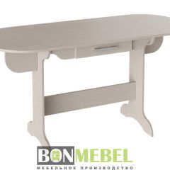 Стол обеденный ДАКОТА (Дуб молочный) в Приобье - priobie.mebel24.online | фото