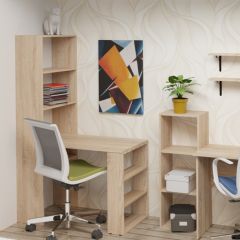 Стол приставной Элемент (дуб сонома) в Приобье - priobie.mebel24.online | фото 4