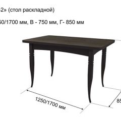 Стол раскладной Ялта-2 (опоры массив резной) в Приобье - priobie.mebel24.online | фото 5