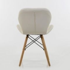 Стул Barneo N-42 Perfecto PU белый в Приобье - priobie.mebel24.online | фото 4