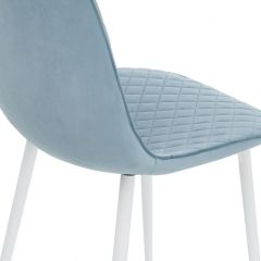 Стул на металлокаркасе на металлокаркасе Capri blue / white в Приобье - priobie.mebel24.online | фото 9