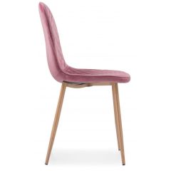 Стул на металлокаркасе Capri pink / wood в Приобье - priobie.mebel24.online | фото 3