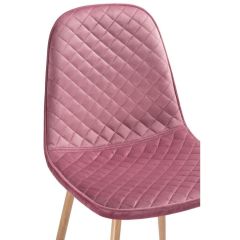 Стул на металлокаркасе Capri pink / wood в Приобье - priobie.mebel24.online | фото 5