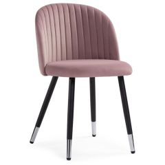 Стул на металлокаркасе Gabi light purple / black в Приобье - priobie.mebel24.online | фото