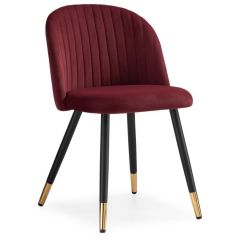 Стул на металлокаркасе Gabi wine red / black в Приобье - priobie.mebel24.online | фото