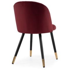 Стул на металлокаркасе Gabi wine red / black в Приобье - priobie.mebel24.online | фото 4