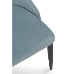 Стул на металлокаркасе Kora light blue / black в Приобье - priobie.mebel24.online | фото 7