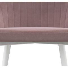 Стул на металлокаркасе Kora white / light purple в Приобье - priobie.mebel24.online | фото 7