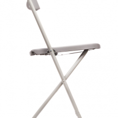 Стул складной BRABIX "Golf CF-002" (серый каркас, пластик серый) 531564 в Приобье - priobie.mebel24.online | фото 3