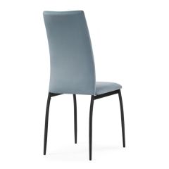 Стул на металлокаркасе Tod light blue / black в Приобье - priobie.mebel24.online | фото 5