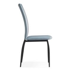 Стул на металлокаркасе Tod light blue / black в Приобье - priobie.mebel24.online | фото 7