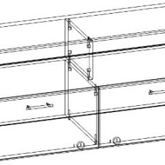 СОНАТА ТМС-1200 Тумба малая (Дуб сонома/Белый глянец) в Приобье - priobie.mebel24.online | фото 2