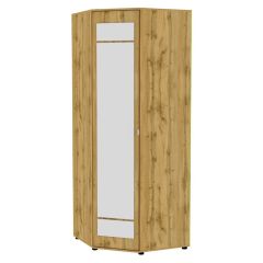 Угловой шкаф с зеркалом "Алиса (H6_M)" с торцевой ручкой в Приобье - priobie.mebel24.online | фото 20