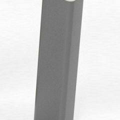 Торцевая заглушка для цоколя h150 мм Цвет Алюминий (Алюминий, Белый, Черный, Сонома) в Приобье - priobie.mebel24.online | фото 1