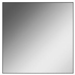 Зеркало Corsica 600х600 black без подсветки Sansa (SB1064Z) в Приобье - priobie.mebel24.online | фото