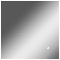 Зеркало Минск 600х600 с подсветкой Домино (GL7038Z) в Приобье - priobie.mebel24.online | фото 1