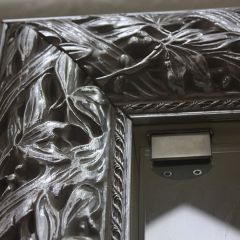Зеркало Тиффани Premium черная/серебро (ТФСТ-2(П) в Приобье - priobie.mebel24.online | фото 2