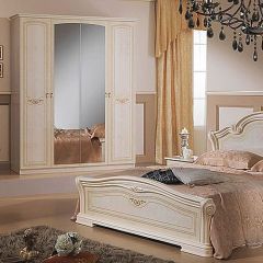 Зеркало в раме к кровати 1600 (08.150) Ирина (беж) в Приобье - priobie.mebel24.online | фото 2