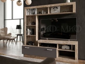 Ангара Центральная секция (Графит/дуб юкон) в Приобье - priobie.mebel24.online | фото