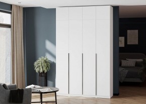 Антресоль 1600 «ШК-5» Белый текстурный в Приобье - priobie.mebel24.online | фото 4