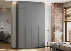 Антресоль 1600 «ШК-5» Графит серый в Приобье - priobie.mebel24.online | фото 4