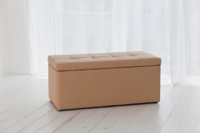 Банкетка-сундук Лонг бежевая в Приобье - priobie.mebel24.online | фото 5