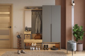 БАСКО Прихожая К1 (графит) в Приобье - priobie.mebel24.online | фото