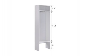 БАСКО Прихожая К10 (белое дерево) в Приобье - priobie.mebel24.online | фото 9
