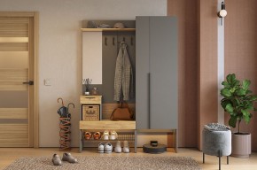 БАСКО Прихожая К2 (графит) в Приобье - priobie.mebel24.online | фото