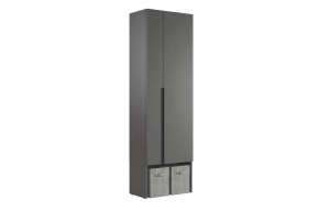 БАСКО Прихожая К8 (графит) в Приобье - priobie.mebel24.online | фото 2