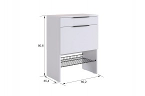 БАСКО Прихожая К8 (графит) в Приобье - priobie.mebel24.online | фото 7