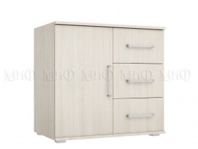 БЕЛЛА Прихожая Комод 3 ящ+1 дв (модульная) сандал светлый в Приобье - priobie.mebel24.online | фото