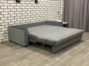 Диван Аккордеон 1280*2000 ППУ подлокотник ПРЯМОЙ накладки МДФ в Приобье - priobie.mebel24.online | фото 2