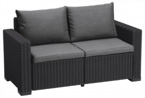 Диван Калифорния 2-х местный (California 2 Sofa), графит в Приобье - priobie.mebel24.online | фото 2