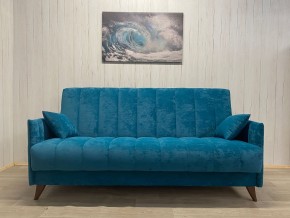 Диван Престиж-3 (НПБ) велюр Sensey izumrud в Приобье - priobie.mebel24.online | фото
