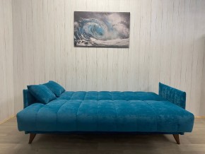 Диван Престиж-3 (НПБ) велюр Sensey izumrud в Приобье - priobie.mebel24.online | фото 3
